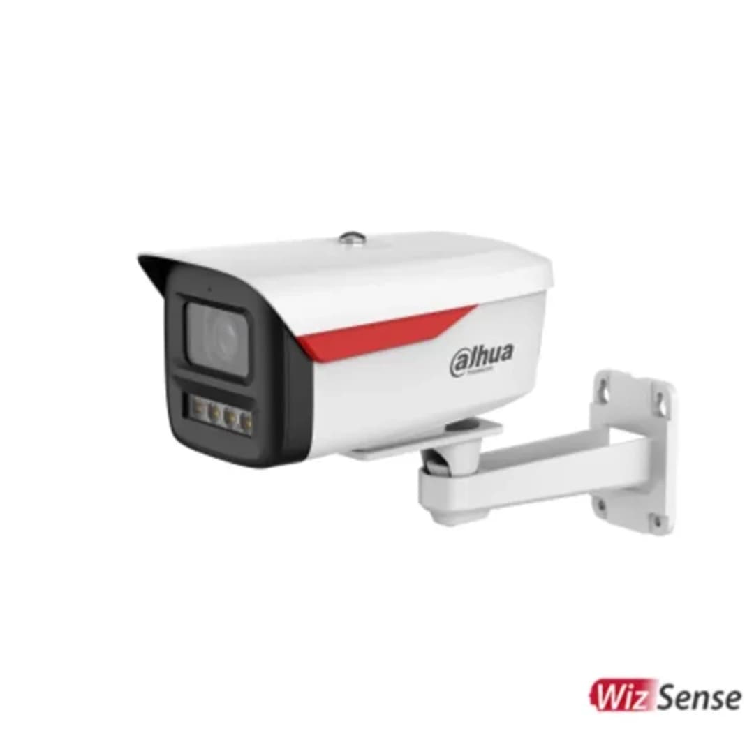 DH-IPC-HFW2449M-S-B-PRO CAMARA IP BULLET 4MP WIZCOLOR (WIZSENSE), LUZ CALIDA 50M, MIC, IP67, POE