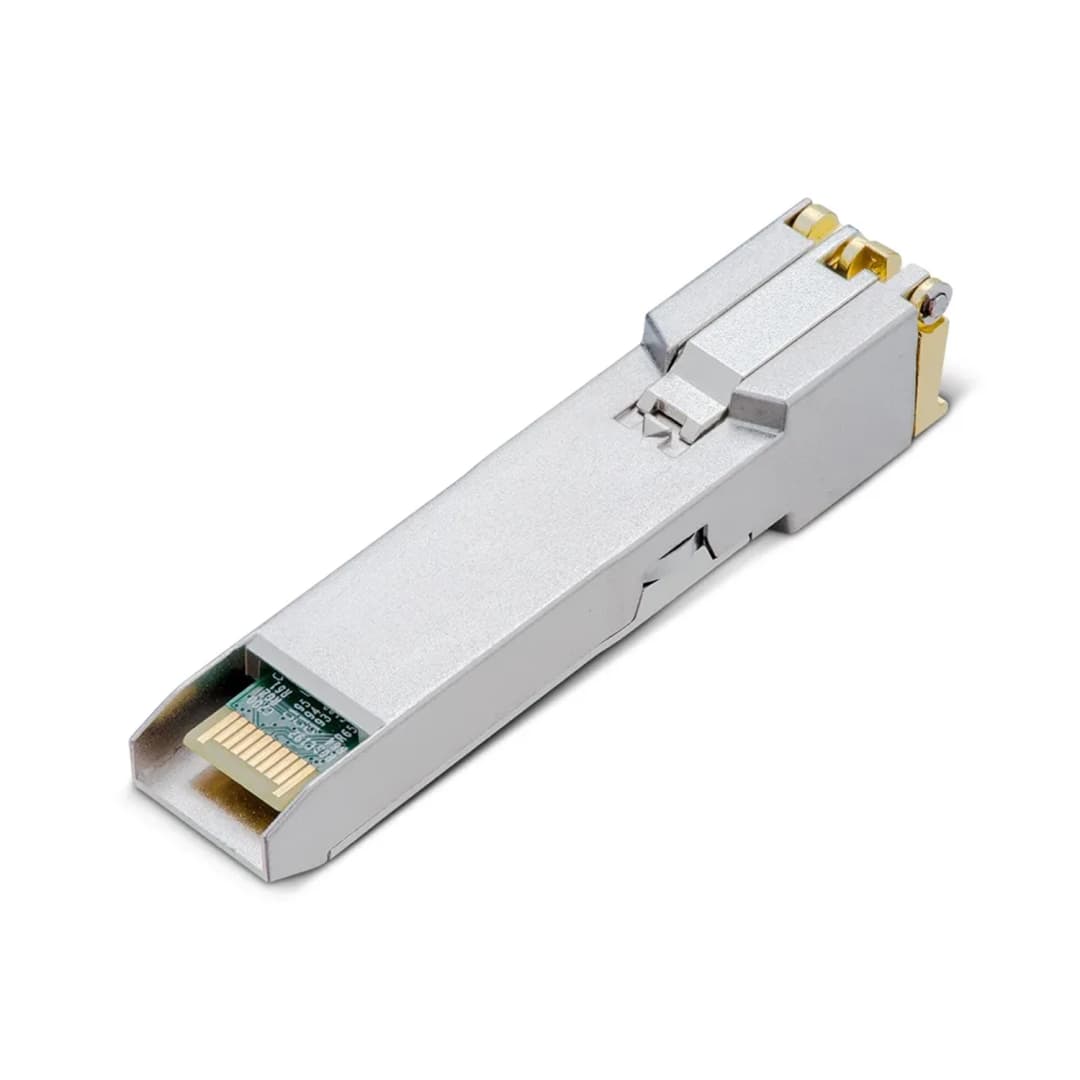 TP-Link SM5310-T vista posterior Vista posterior TP-Link SM5310-T módulo SFP Plus