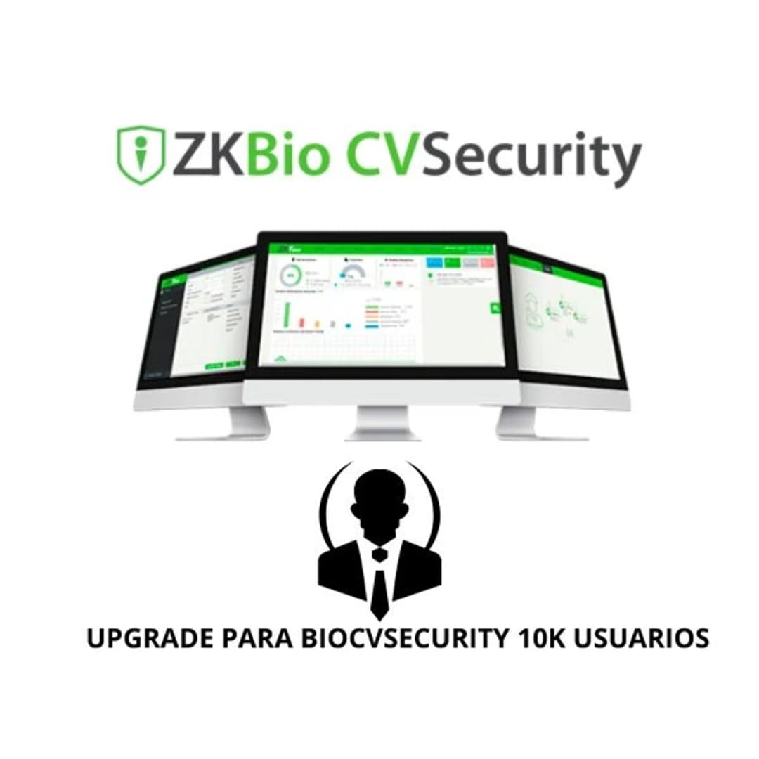 ZKBIOCV-PN-S1 - UPGRADE PARA BIOCVSECURITY 10K USUARIOS